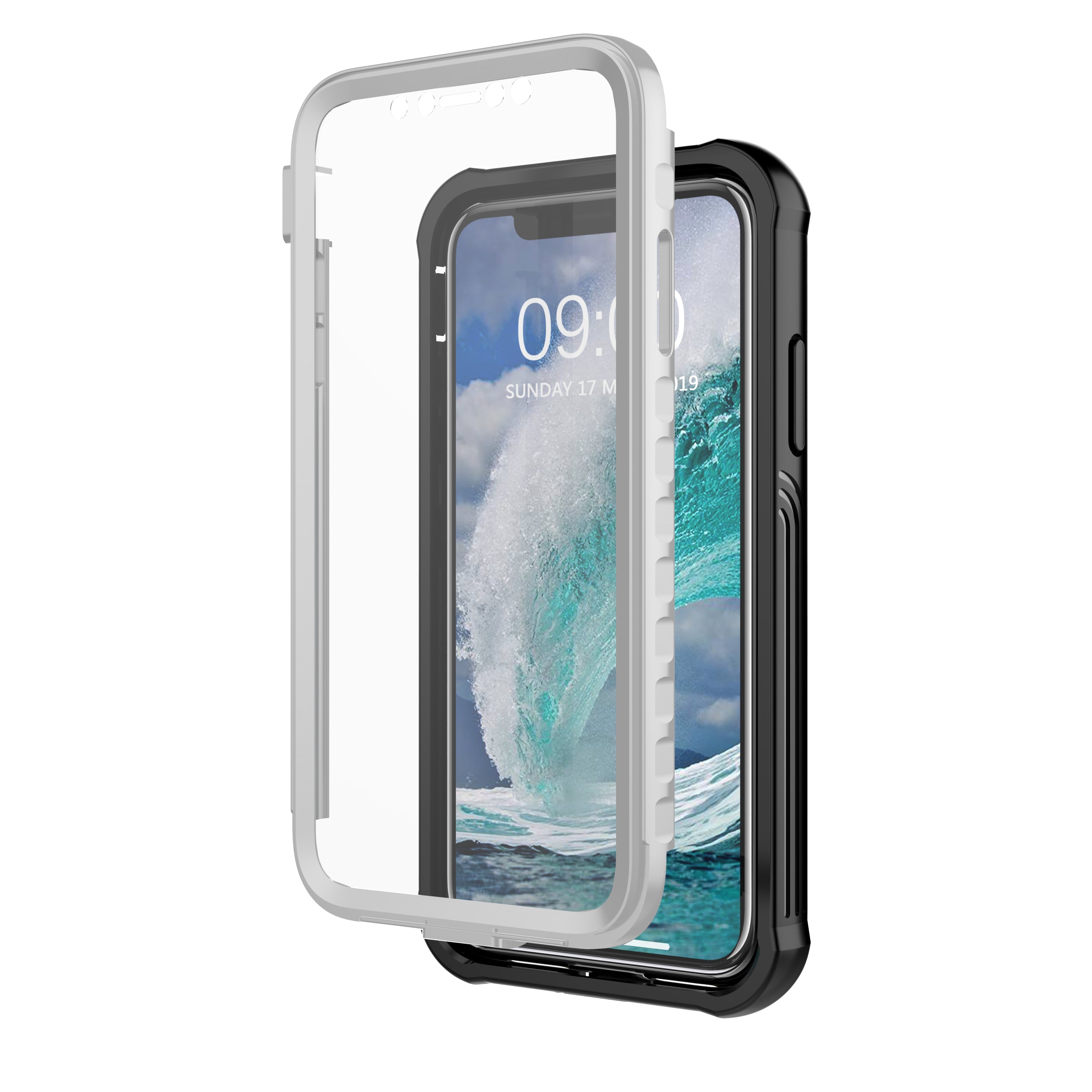 Anti-drop Full-body Protection Hard PC Cover Built-in PET Screen Film for iPhone 11 6.1 inch Anti-drop Full-body Protection Hard PC Cover Built-in PET Screen Film for iPhone 11 6.1 inch